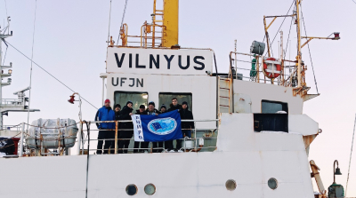 Annual winter trawl acoustic survey