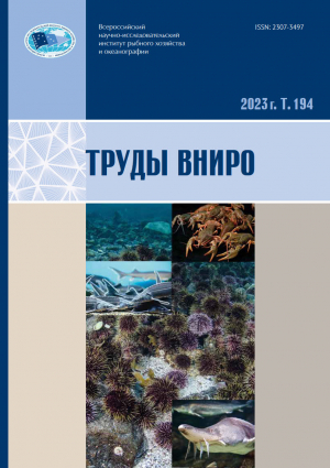 Новый выпуск научного журнала «Труды ВНИРО»