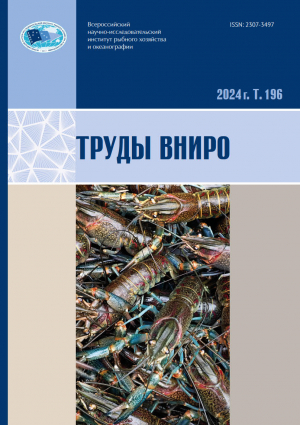 Труды ВНИРО. Научный журнал. Том 196. 2024